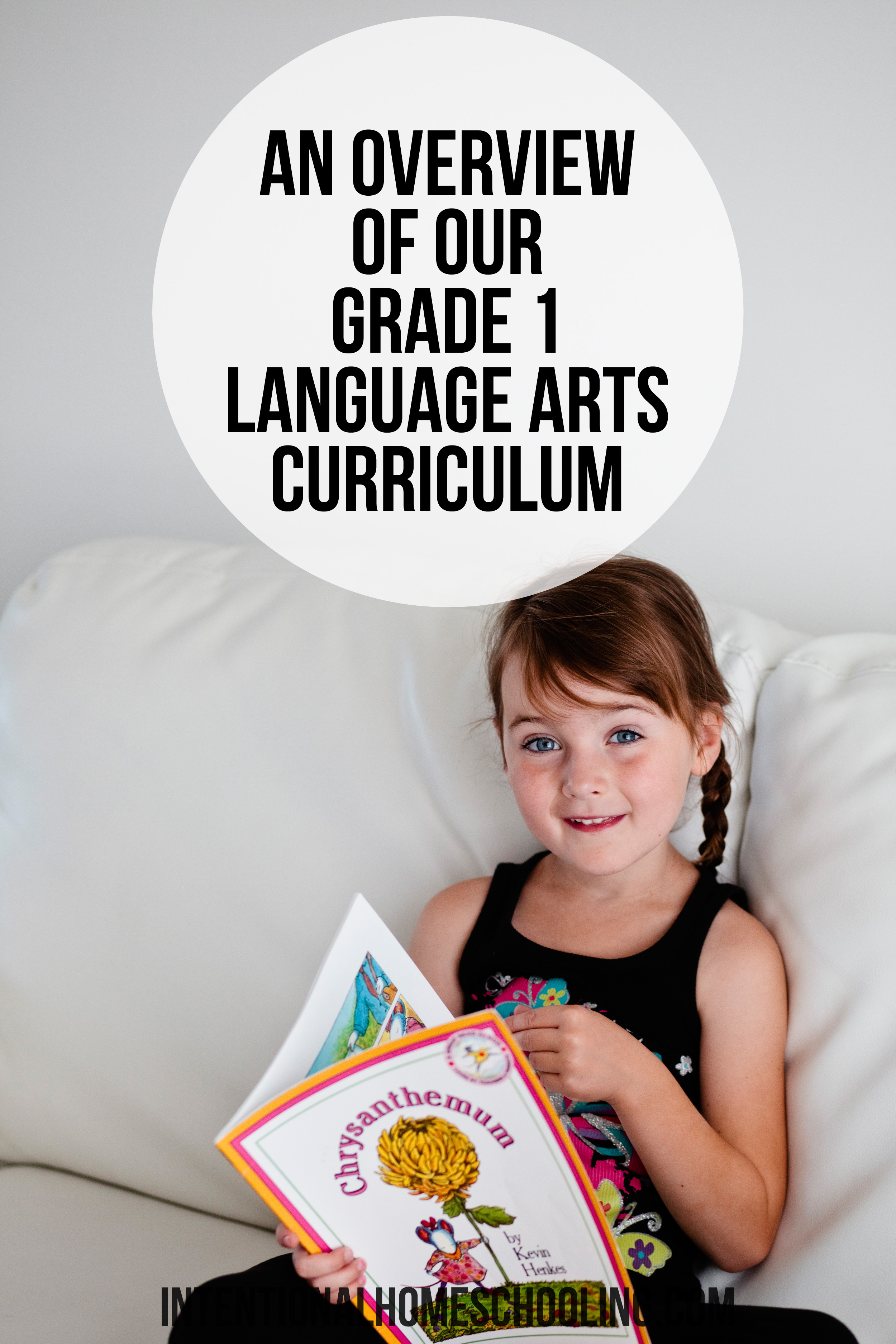 Our Free Homeschool Grade 1 Language Arts Curriculum - lots of reading and a bit of writing.