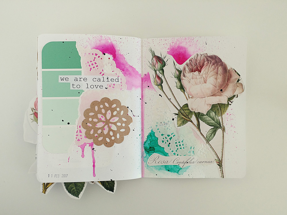 An Art Journal Flip Through