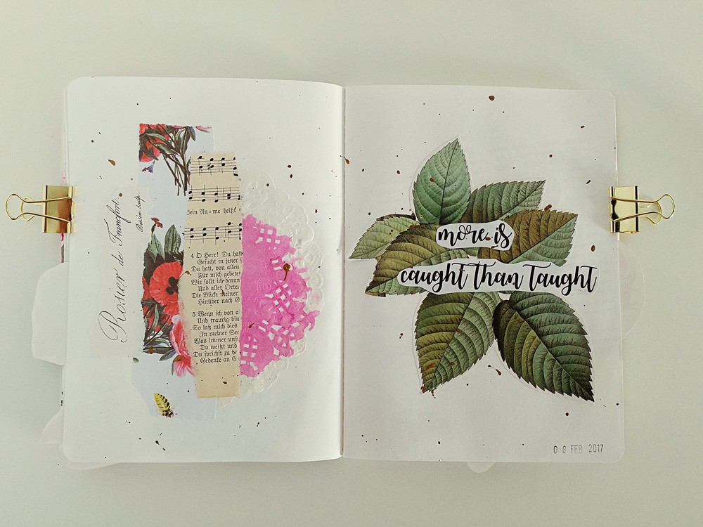 A Mixed Media Art Journal Flip Through