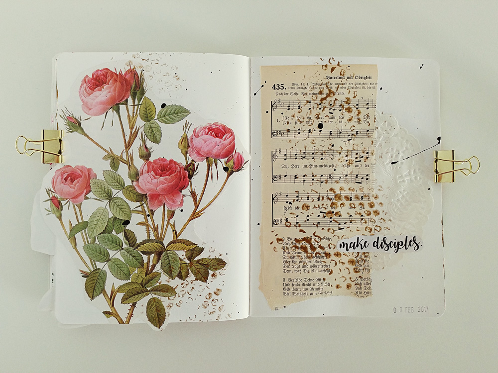 A Mixed Media Art Journal Flip Through