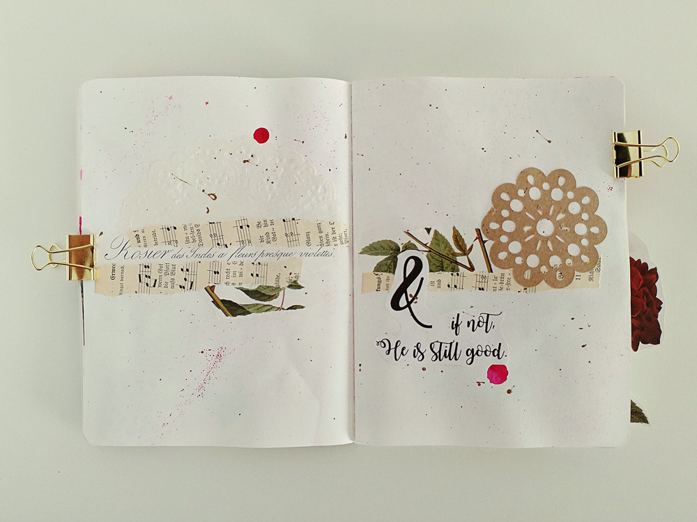 A Mixed Media Art Journal Flip Through