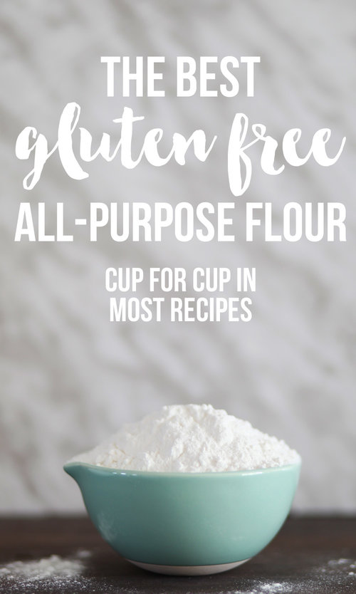 The Best Gluten Free All Purpose Flour- works cup for cup in most recipes!