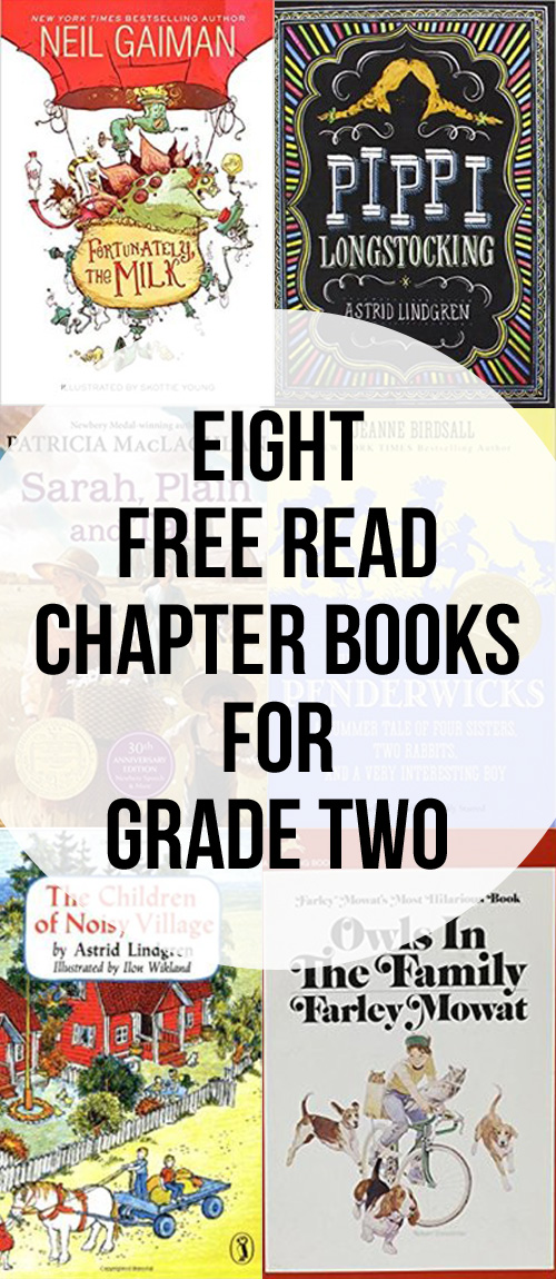 The Best Chapter Books, Great for Free Reading for Grade Two