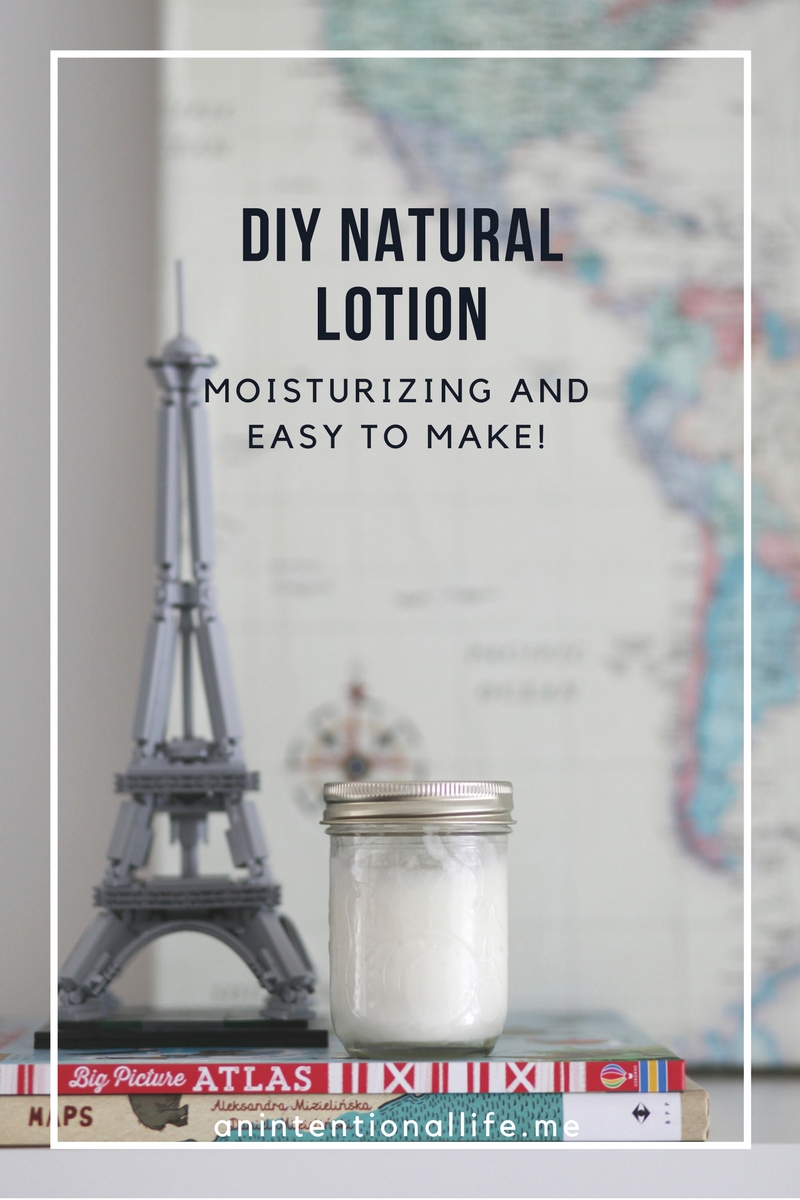 DIY Natural Lotion - simple to make
