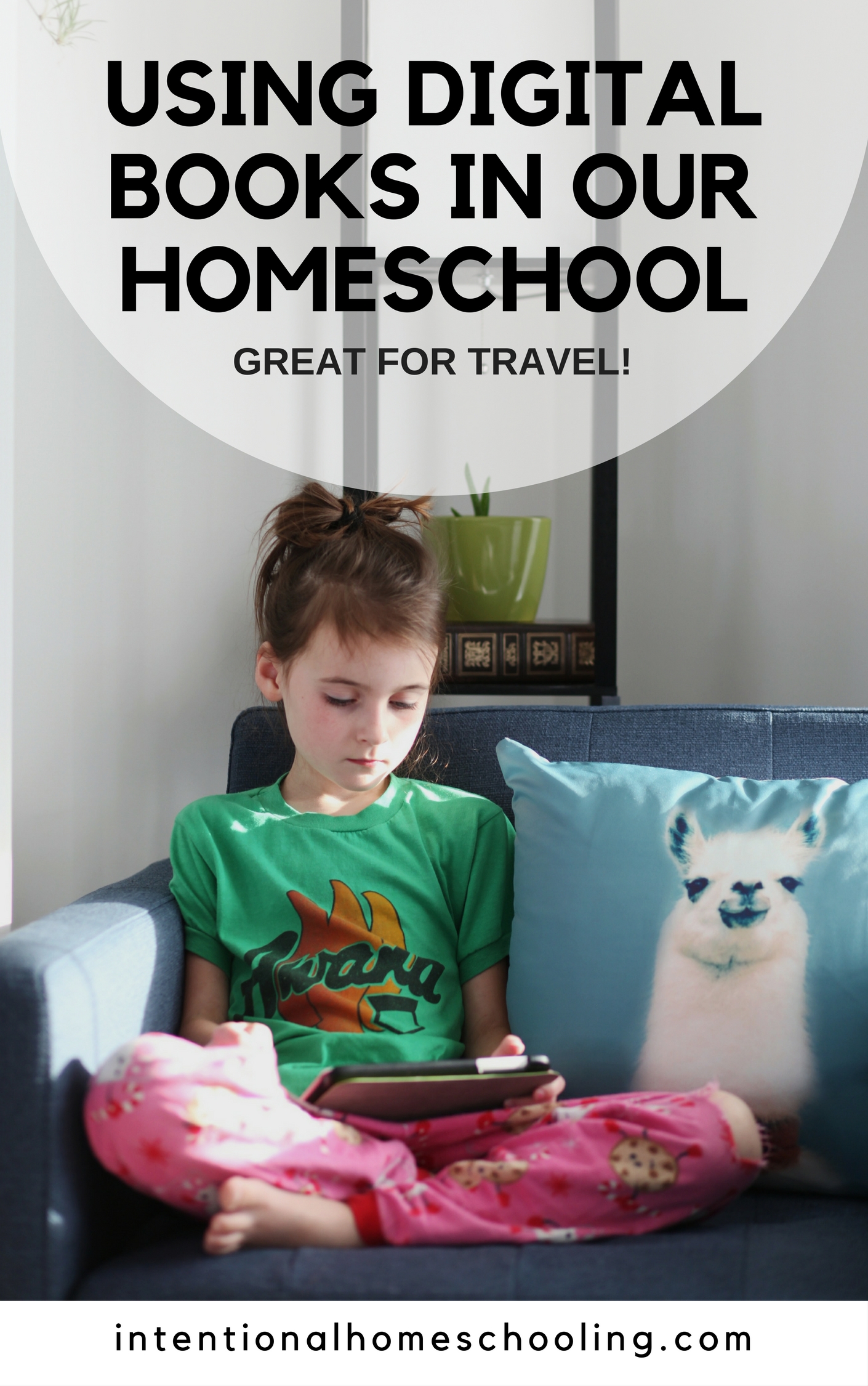 Using Digital Books in Our Homeschool - Plus while we are travelling!