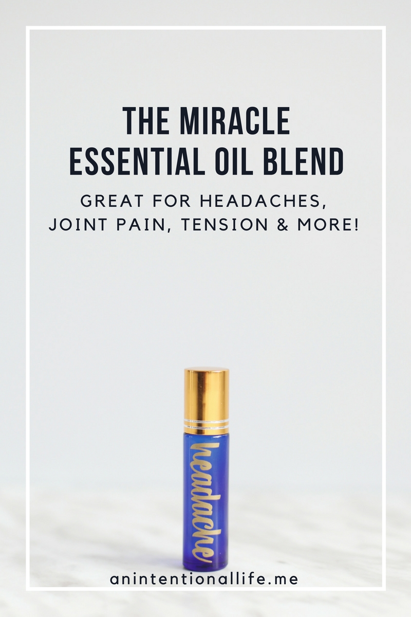 The Best Headache Essential Oil Blend - perfect for roller bottles
