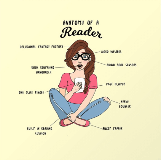 reading books meme