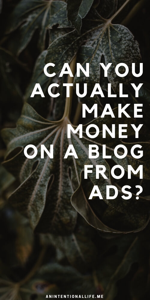 How to Make Money from your Blog with Ads - a series all about how to make money online - How to make money from ads