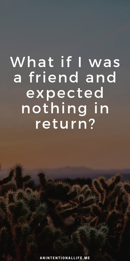What if I was a friend and expected nothing in return? - Lessons from Mark 2