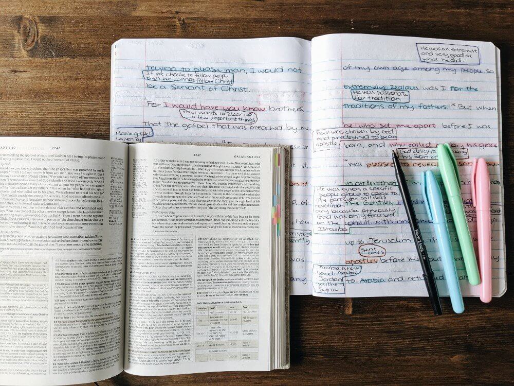 The Benefits of Writing out the Bible and a Scripture Writing Plan