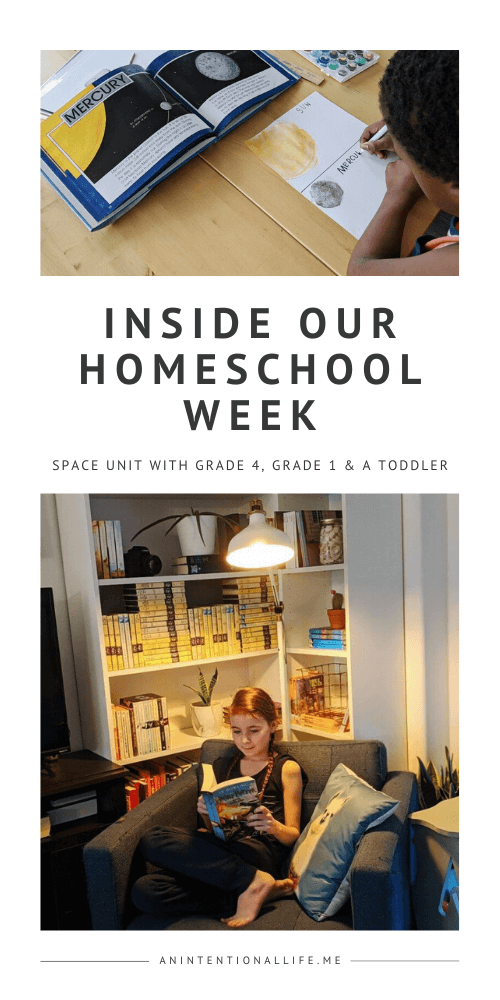 Our Homeschool Week in Review - Books and Resources Used