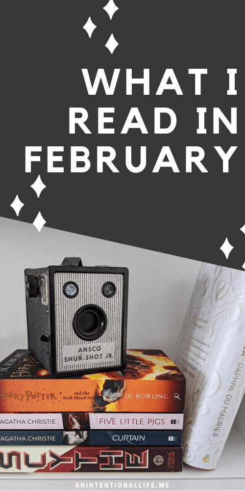 What I Read in February - everything from 0 to 5 stars - mystery, fantasy, science fiction, Christian fiction and more!