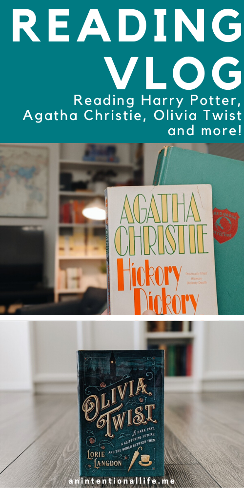 Reading Vlog - Agatha Christie, Olivia Twist, Middle Grade March and more!