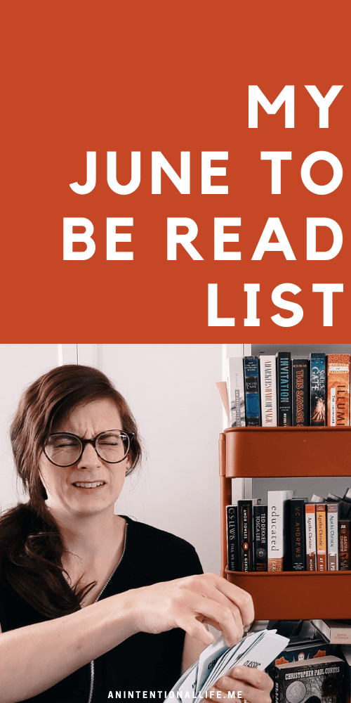 My June TBR - The books I want to read in June