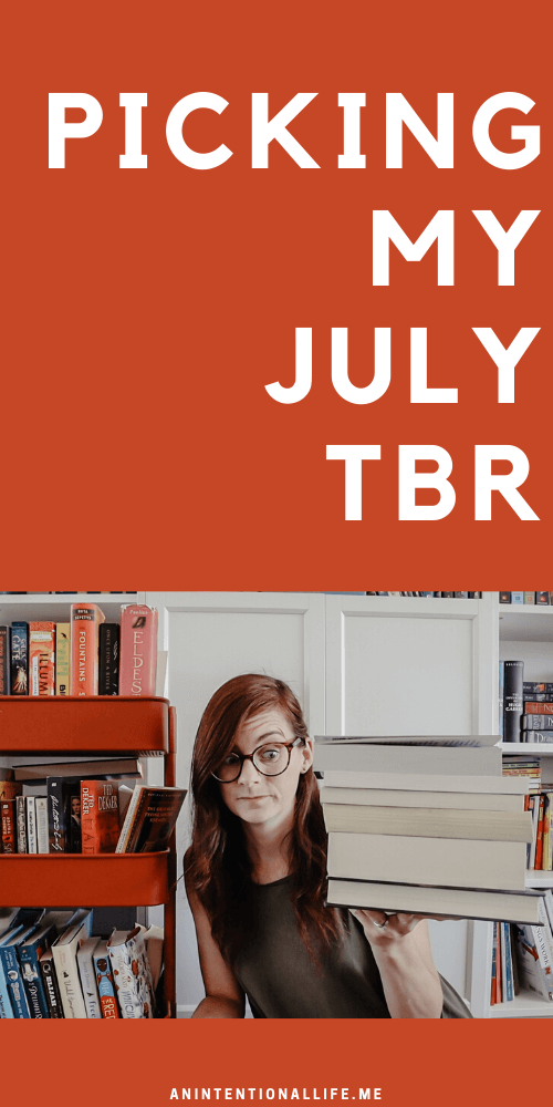 Picking My TBR (to be read) list for the month! There are a lot of pages on this month's stack of books to read! There is some middle grade, mystery, historical non-fiction and classics!