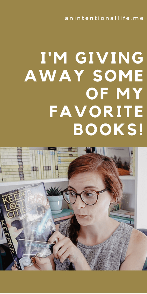 I'm Giving Away some of my favorite books from the last year: Christian non-fiction books, middle grade books, fantasy books and more!