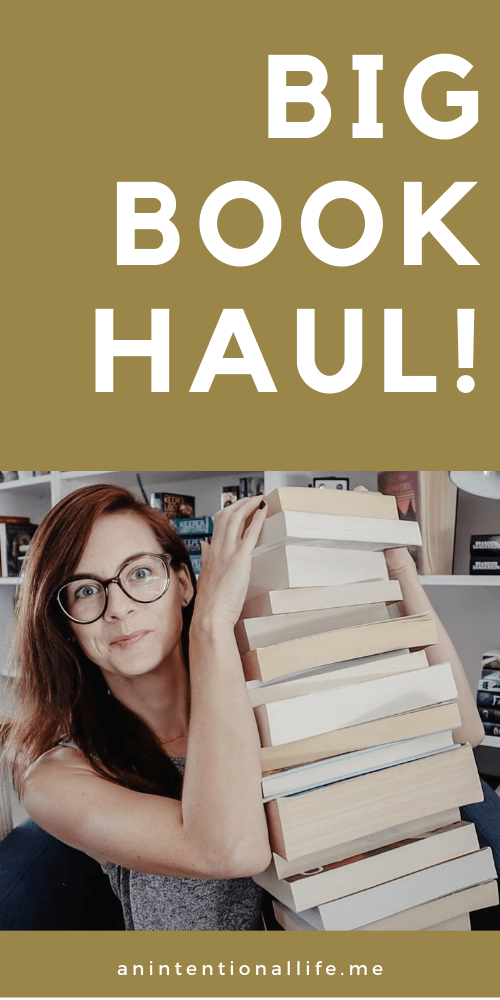 MOSTLY THRIFTED BOOK HAUL: yes, it's another book haul, lots of diversity in genres here: Christian fiction, fantasy, non-fiction, historical fiction and more!