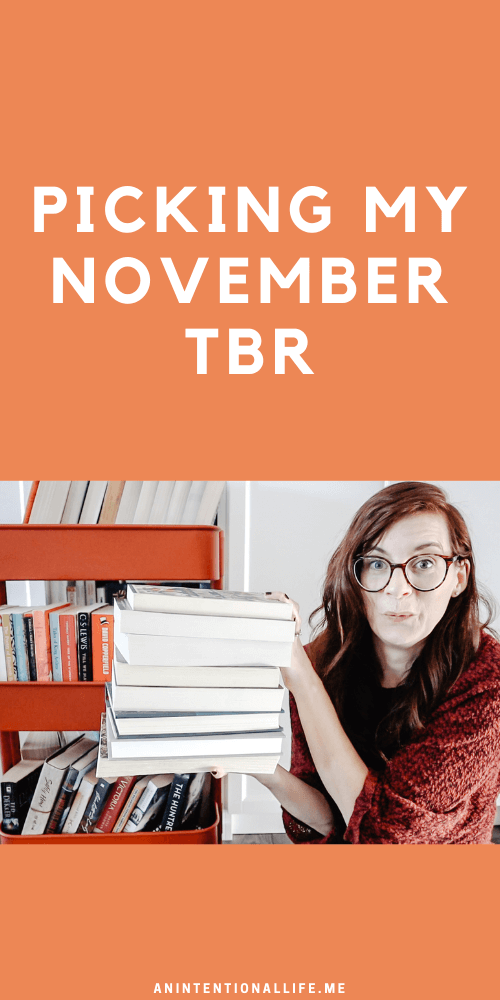 November TBR - all the books I plan on reading in November