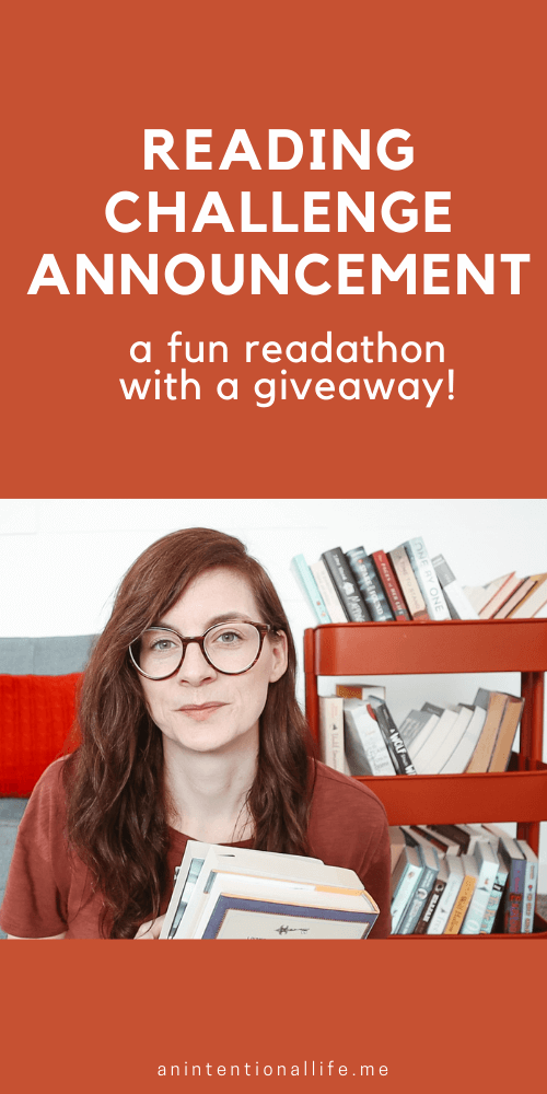 Readathon Announcement - a fun week long reading challenge in 2021