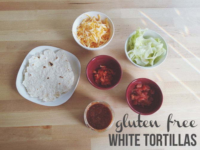 Gluten Free White Tortillas
