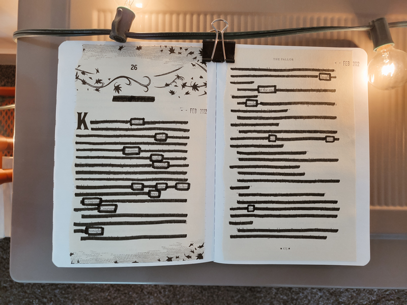 Blackout Poetry